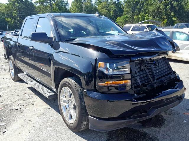 3GCPCPEC2JG352737 - 2018 CHEVROLET SILVERADO BLACK photo 1