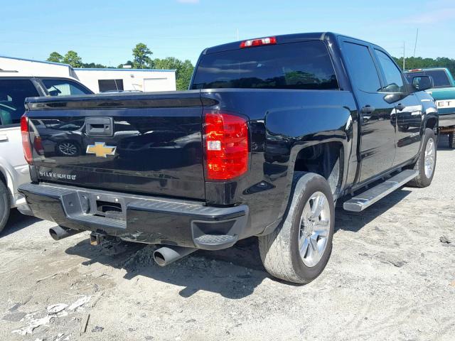 3GCPCPEC2JG352737 - 2018 CHEVROLET SILVERADO BLACK photo 4