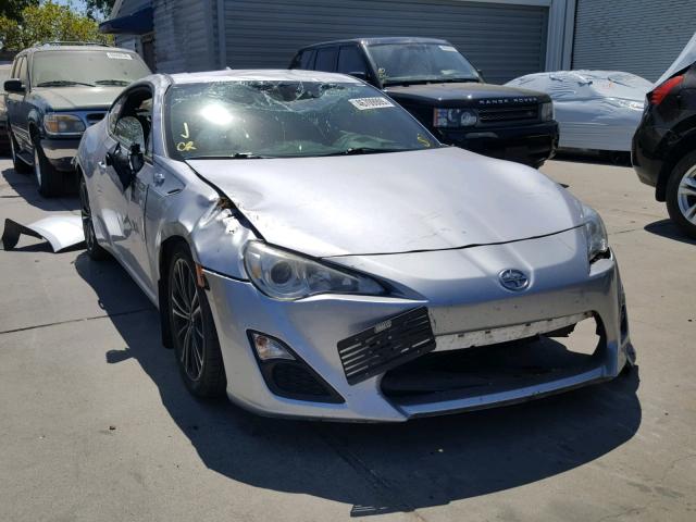 JF1ZNAA10F8701322 - 2015 TOYOTA SCION FR-S SILVER photo 1