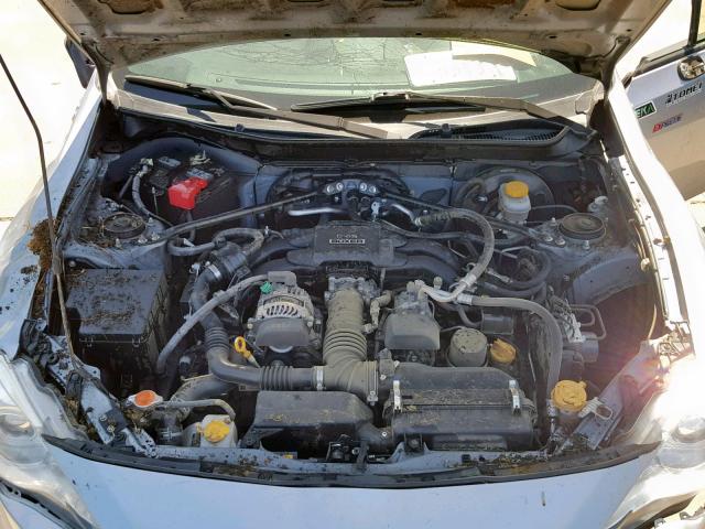 JF1ZNAA10F8701322 - 2015 TOYOTA SCION FR-S SILVER photo 7