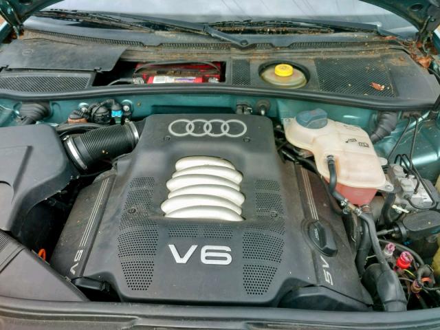 WAUBA34B8WN089683 - 1998 AUDI A6 2.8 QUA GREEN photo 7