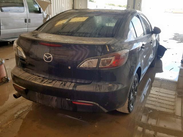 JM1BL1UF4B1366173 - 2011 MAZDA 3 I BLACK photo 4