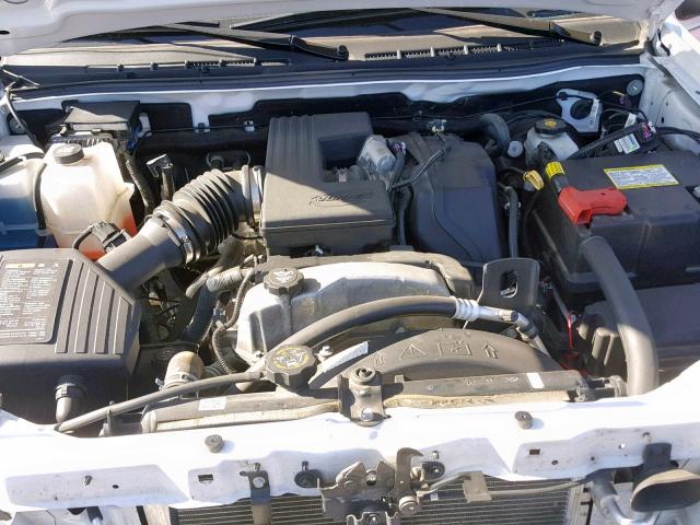 1GCESCFEXC8112153 - 2012 CHEVROLET COLORADO L WHITE photo 7