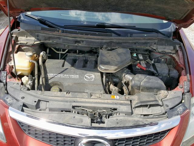 JM3TB38A090172104 - 2009 MAZDA CX-9 RED photo 7