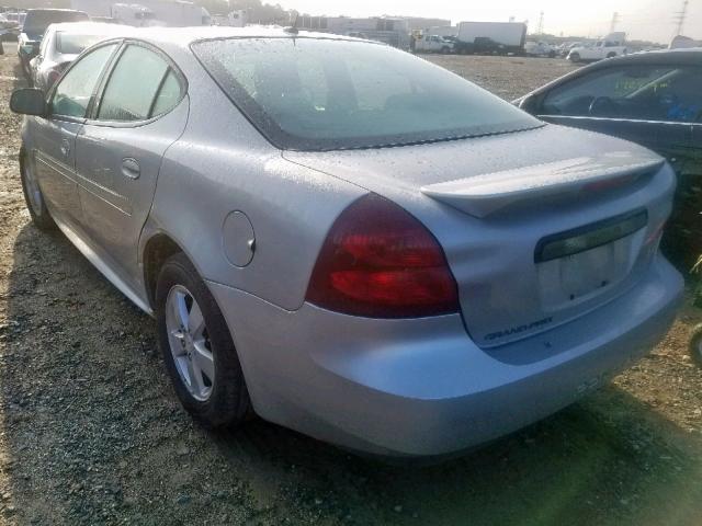 2G2WP552571207418 - 2007 PONTIAC GRAND PRIX SILVER photo 3