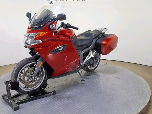 WB10539029ZV96529 - 2009 BMW K1300 GT RED photo 4