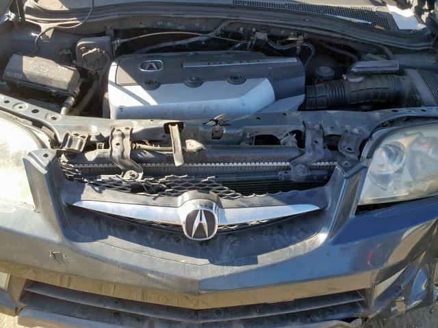 2HNYD18793H527589 - 2003 ACURA MDX TOURIN GRAY photo 7