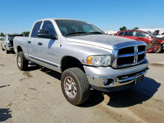 3D7KS28C85G779475 - 2005 DODGE RAM 2500 S Արծաթագույն լուսանկար 1