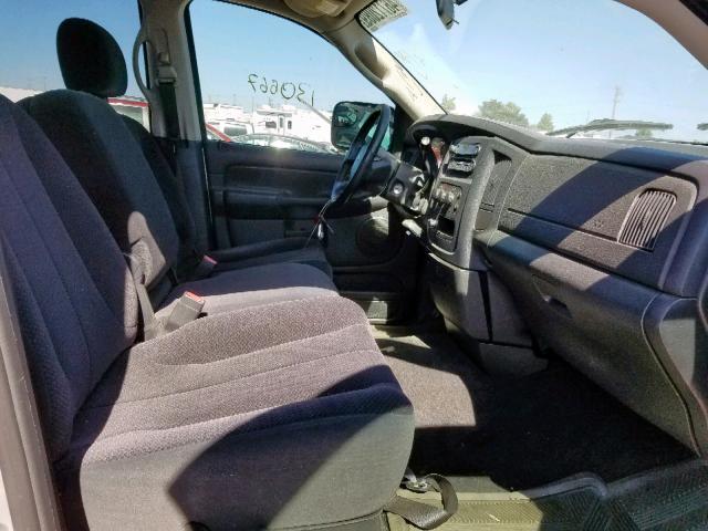 3D7KS28C85G779475 - 2005 DODGE RAM 2500 S Արծաթագույն լուսանկար 5