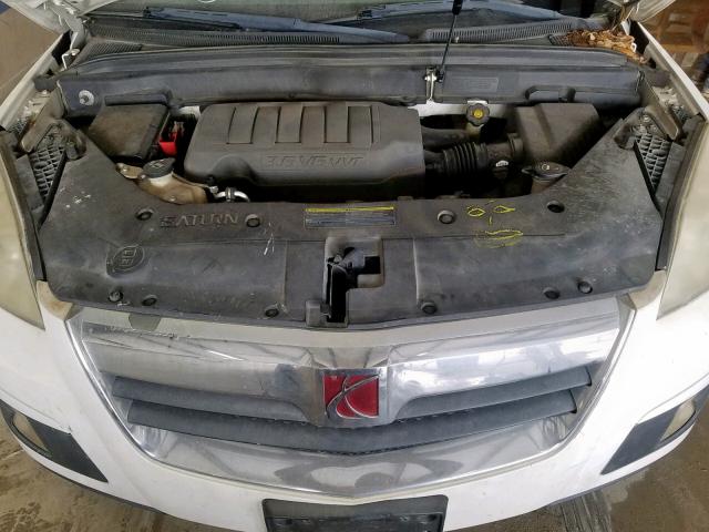 5GZER33708J153665 - 2008 SATURN OUTLOOK XR თეთრი ფოტო 7