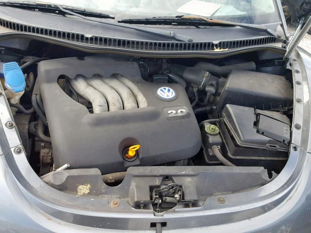 3VWCB21C62M435498 - 2002 VOLKSWAGEN NEW BEETLE 灰色 照片 7
