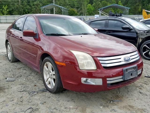 3FAHP08147R145277 - 2007 FORD FUSION SEL RED photo 1