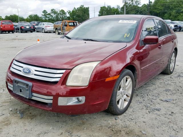 3FAHP08147R145277 - 2007 FORD FUSION SEL RED photo 2