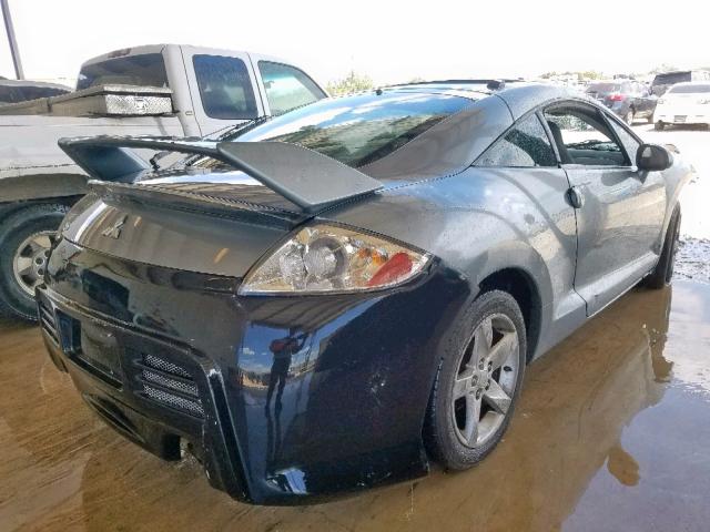 4A3AK24F98E029839 - 2008 MITSUBISHI ECLIPSE GS GRAY photo 4