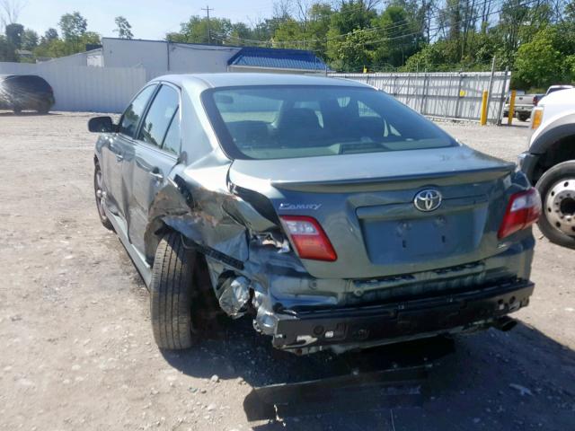 4T1BE46KX8U762567 - 2008 TOYOTA CAMRY CE GRAY photo 3