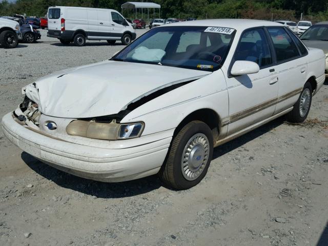 1FALP52U3SA304044 - 1995 FORD TAURUS GL WHITE photo 2