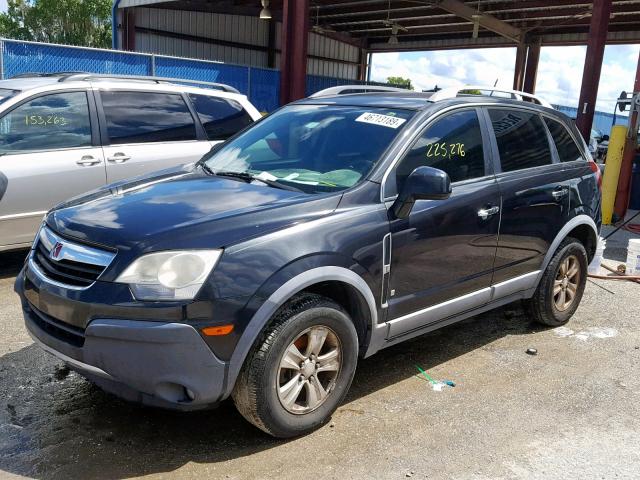 3GSCL33P18S729356 - 2008 SATURN VUE XE BLACK photo 2