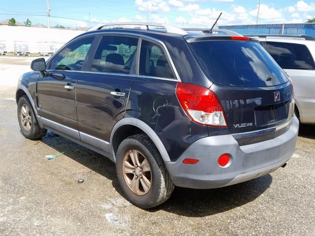 3GSCL33P18S729356 - 2008 SATURN VUE XE BLACK photo 3