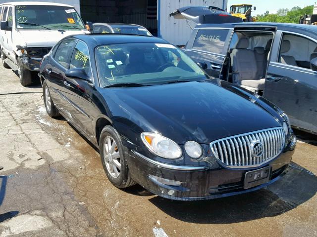 2G4WD582881149785 - 2008 BUICK LACROSSE C BLACK photo 1