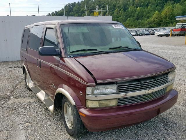 1GBDM19XX2B143559 - 2002 CHEVROLET ASTRO BURGUNDY photo 1