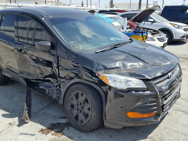 1FMCU0F75GUC59734 - 2016 FORD ESCAPE S BLACK photo 9