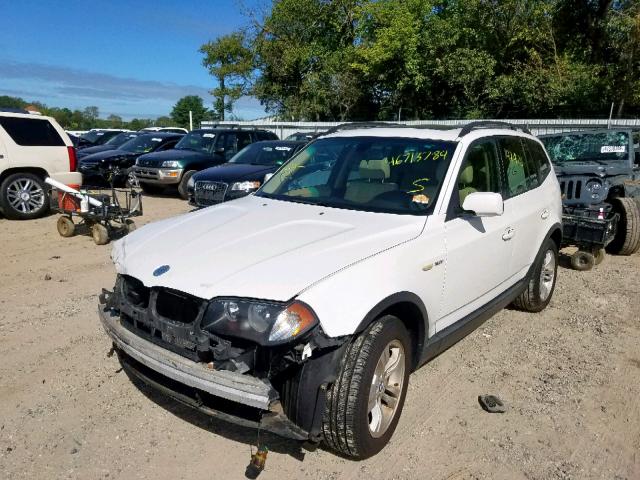 WBXPA93445WD06014 - 2005 BMW X3 3.0I WHITE photo 2