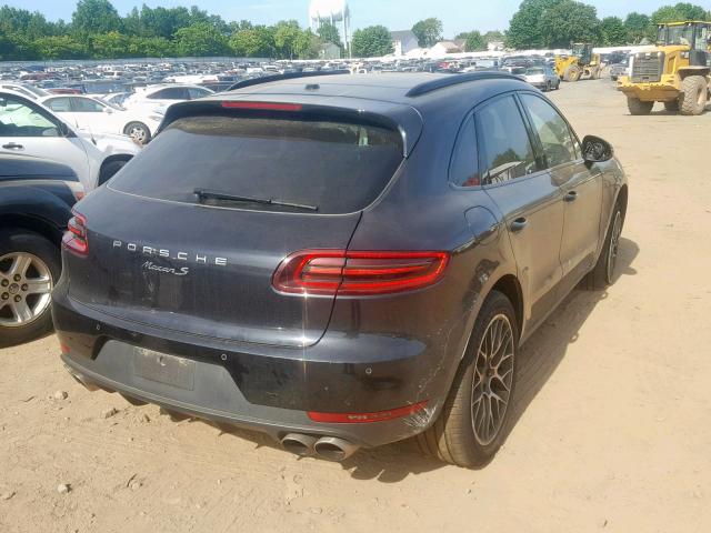 WP1AB2A53FLB61159 - 2015 PORSCHE MACAN S BLACK photo 4