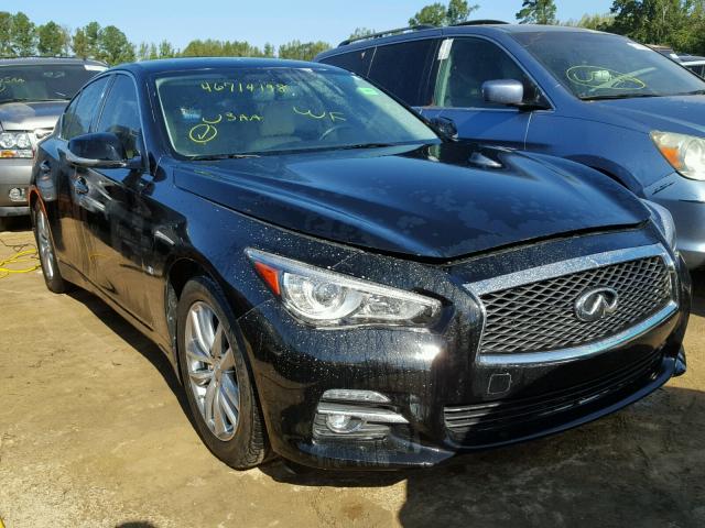 JN1BV7AP7FM331001 - 2015 INFINITI Q50 BASE BLACK photo 1