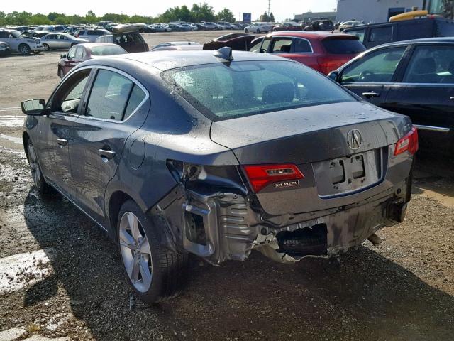 19VDE1F77DE010821 - 2013 ACURA ILX 20 TEC GRAY photo 3