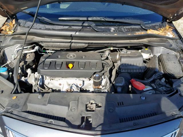 19VDE1F77DE010821 - 2013 ACURA ILX 20 TEC GRAY photo 7