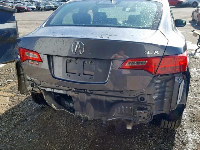 19VDE1F77DE010821 - 2013 ACURA ILX 20 TEC GRAY photo 9