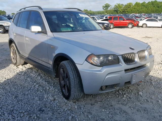 WBXPA93446WG80169 - 2006 BMW X3 3.0I GRAY photo 1