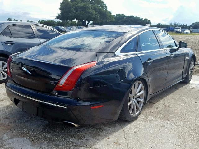 SAJWA1CB4BLV22014 - 2011 JAGUAR XJ BASE BLACK photo 4