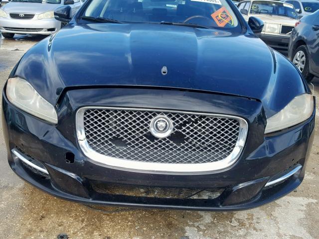 SAJWA1CB4BLV22014 - 2011 JAGUAR XJ BASE BLACK photo 9