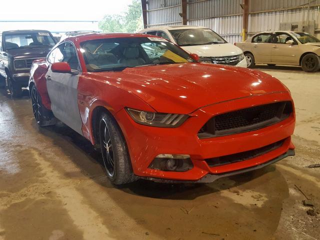 1FA6P8CF7G5280250 - 2016 FORD MUSTANG GT RED photo 1