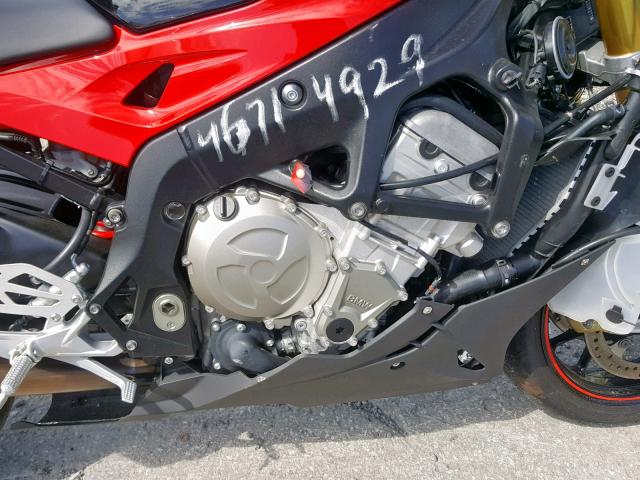 WB10D1002GZ338271 - 2016 BMW S 1000 RR RED photo 7