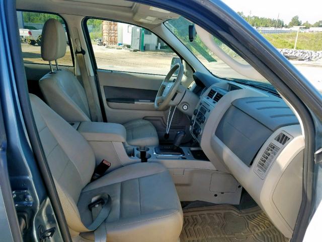 1FMCU0D7XAKC71089 - 2010 FORD ESCAPE XLT BLUE photo 5