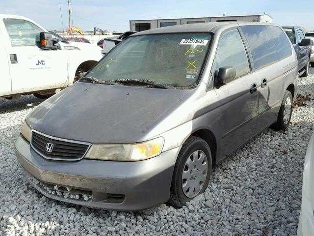 2HKRL1856YH604686 - 2000 HONDA ODYSSEY LX SILVER photo 2