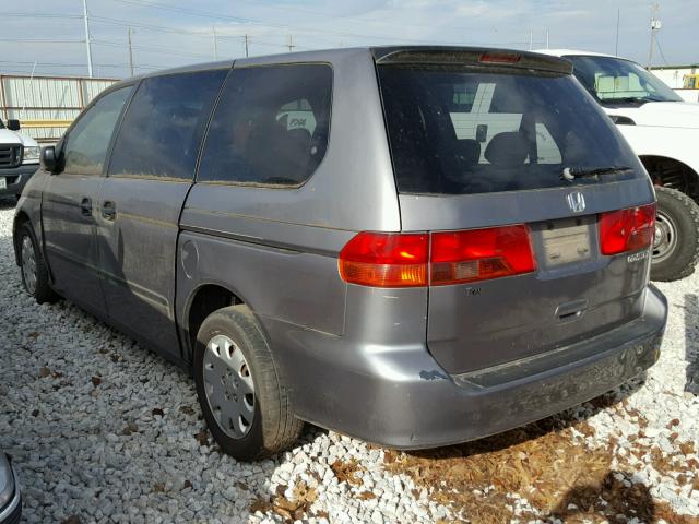 2HKRL1856YH604686 - 2000 HONDA ODYSSEY LX SILVER photo 3