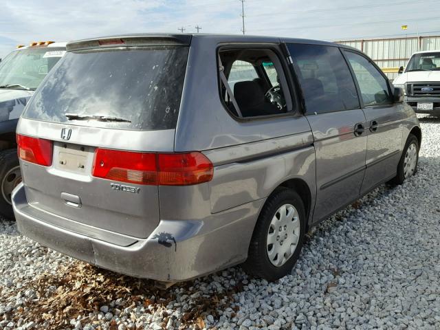 2HKRL1856YH604686 - 2000 HONDA ODYSSEY LX SILVER photo 4