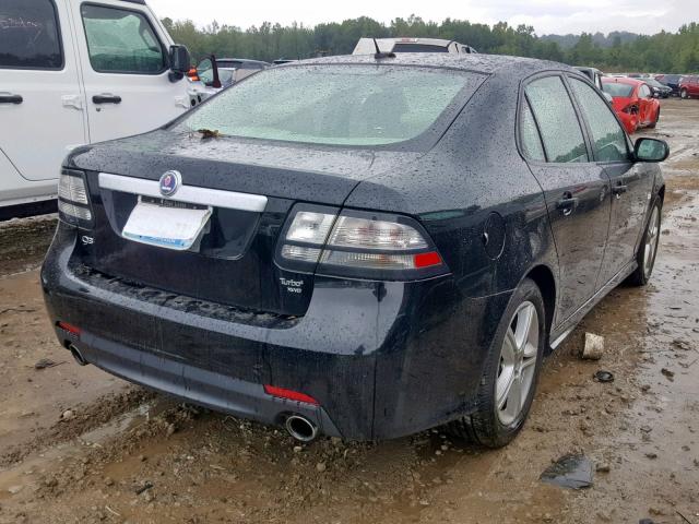 YS3FA4BYXB1314617 - 2011 SAAB 9-3 2.0T BLACK photo 4