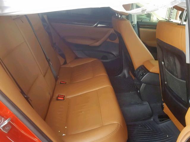 5UXWZ7C51G0R32779 - 2016 BMW X3 SDRIVE2 RED photo 6