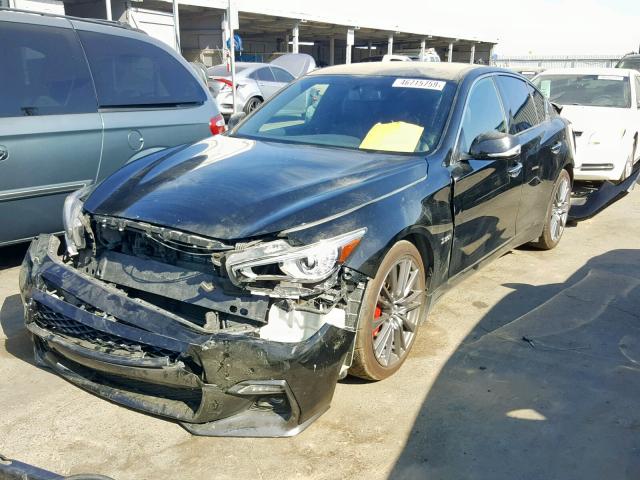 JN1FV7AP0JM461101 - 2018 INFINITI Q50 RED SP BLACK photo 2