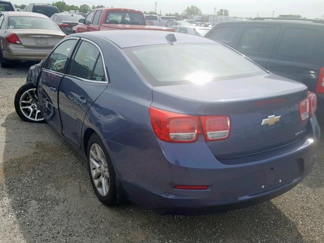 1G11C5SL3EF190566 - 2014 CHEVROLET MALIBU 1LT BLUE photo 3