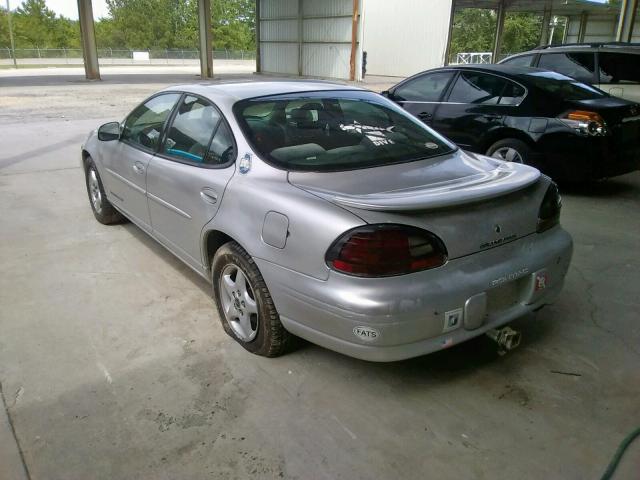 1G2WK52JX2F220564 - 2002 PONTIAC GRAND PRIX SILVER photo 3