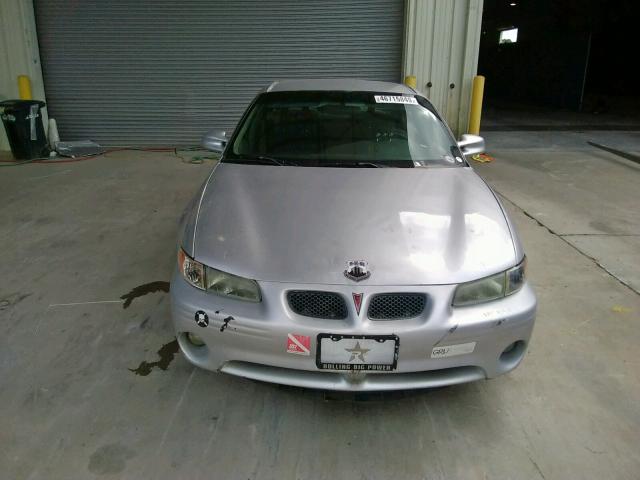 1G2WK52JX2F220564 - 2002 PONTIAC GRAND PRIX SILVER photo 9