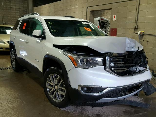 1GKKNSLA4HZ287316 - 2017 GMC ACADIA SLE WHITE photo 1