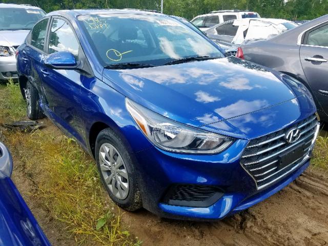 3KPC24A38KE066930 - 2019 HYUNDAI ACCENT SE BLUE photo 1