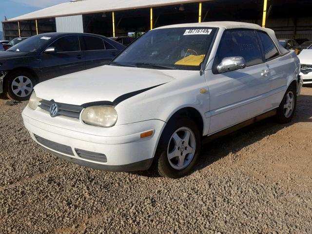 3VWCC21V6YM804139 - 2000 VOLKSWAGEN CABRIO GL WHITE photo 2