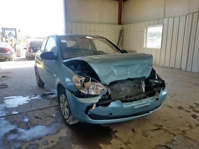 KMHCM36C49U139053 - 2009 HYUNDAI ACCENT GS BLUE photo 1